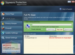 Spyware Protection screenshots