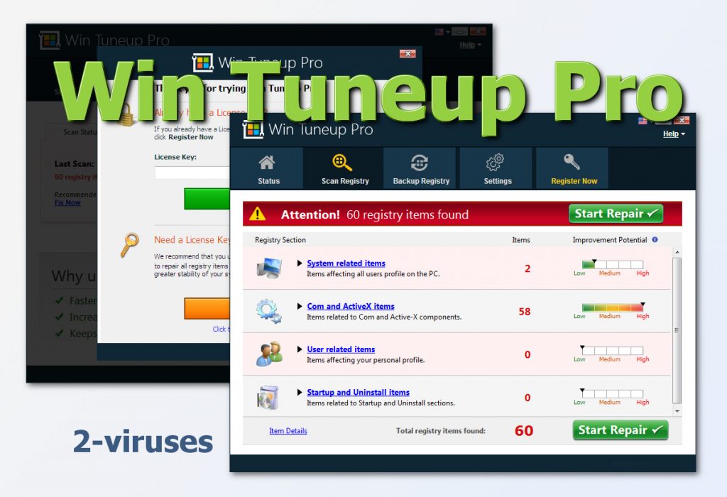 Win Tuneup Pro How To Remove Dedicated 2 Viruses