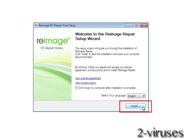 reimage virus