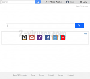 Search.sonicpdfconverter.com virus