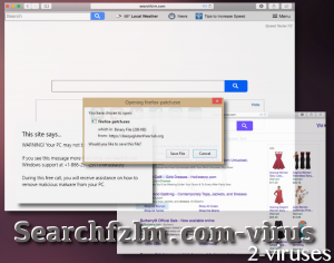 Searchfzlm.com browser hijacker