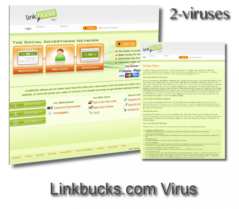 linkbucks viruses