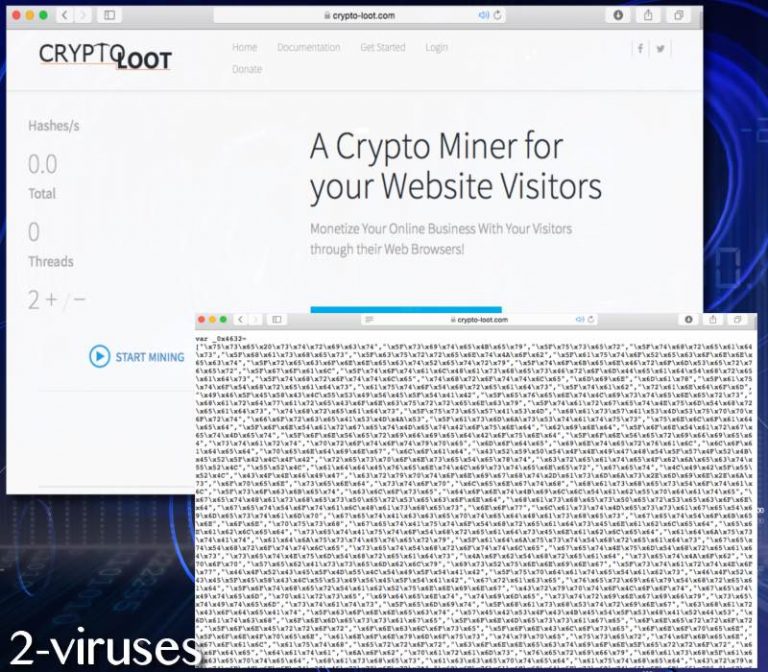 crypto miner virus removal