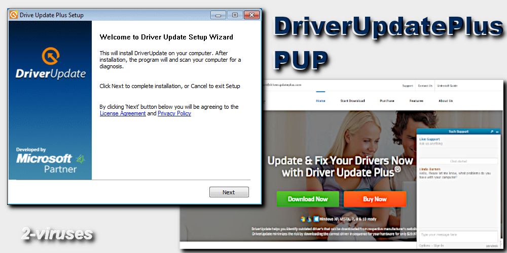 Driver restore software scam