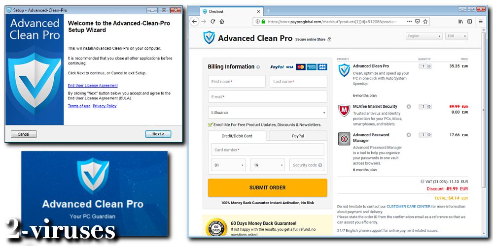how to remove pc cleaner pro virus