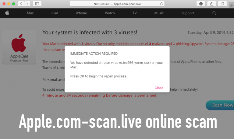 free virus scan and removal for mac