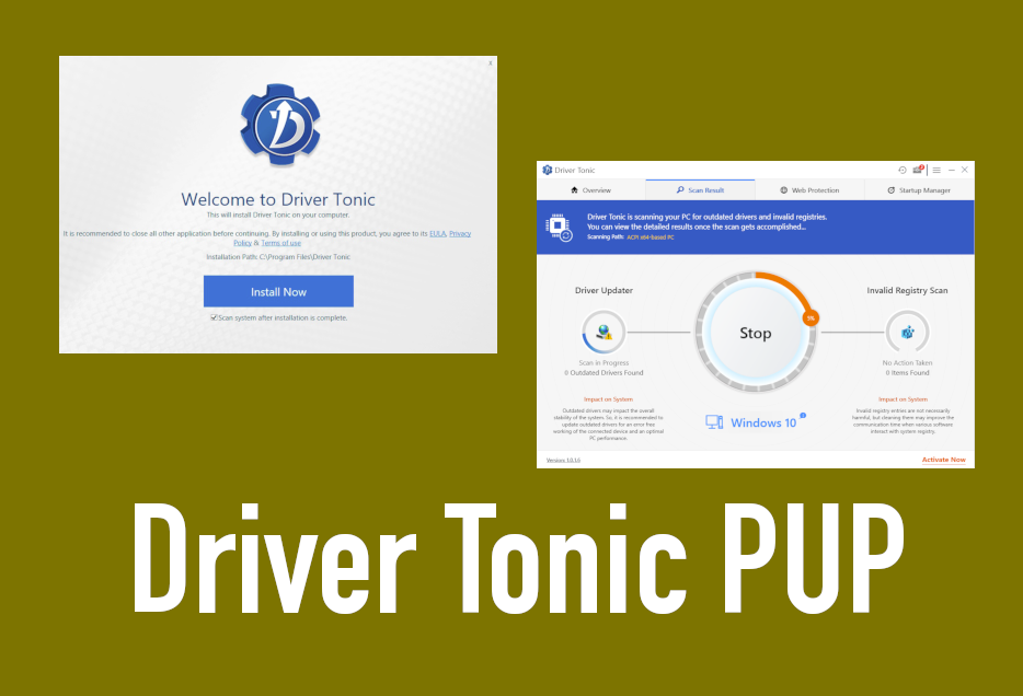 Driver tonic что это за программа