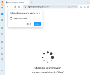 rightorsidsorew.pro Adware