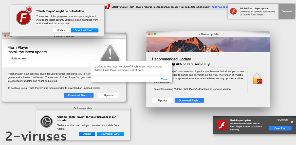 adobe flash player for mac latest update