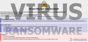 VIRUS (amandacerny89@aol.com) Ransomware