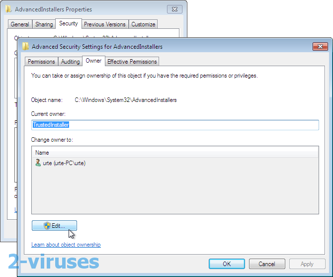 TrustedInstaller – How to remove (Oct, 2020) – Dedicated 2-viruses.com