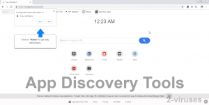 Tappdiscovery.tools New Tab Hijacker