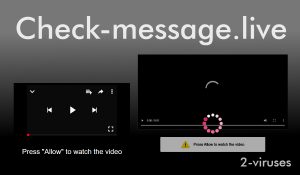 Check-message.live Pop-Up Ads