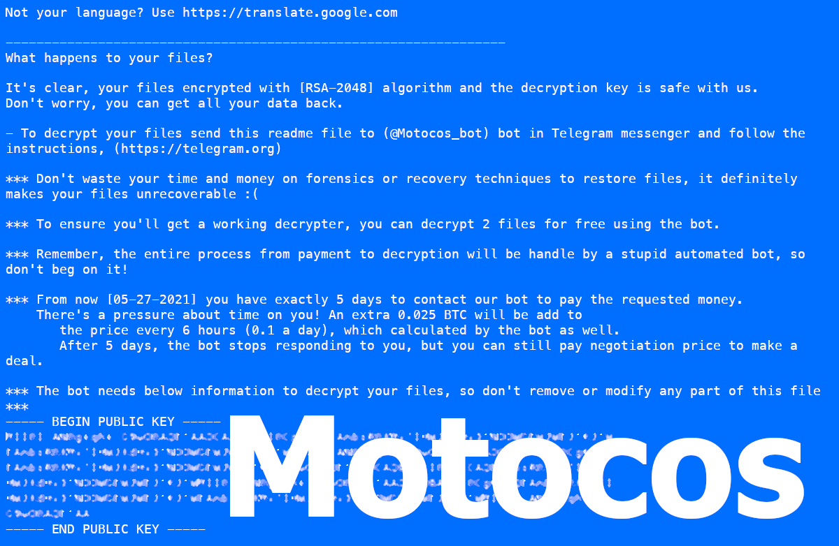 Motocos Mo2 Ransomware – How To Remove – Dedicated 2-viruses.com