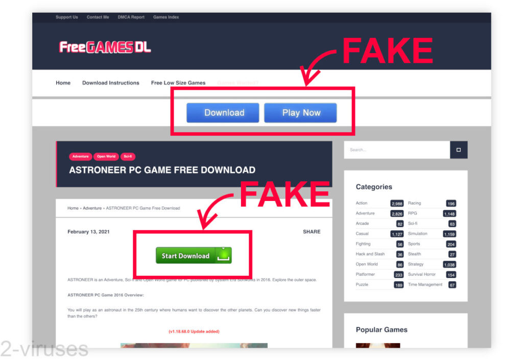 How To Recognize Fake Download Buttons And Links (Aug, 2021 ...